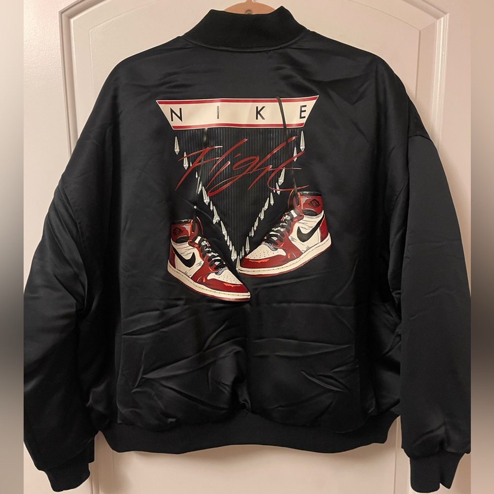 JORDAN Oversized Flight Renegade Bomber Jacket